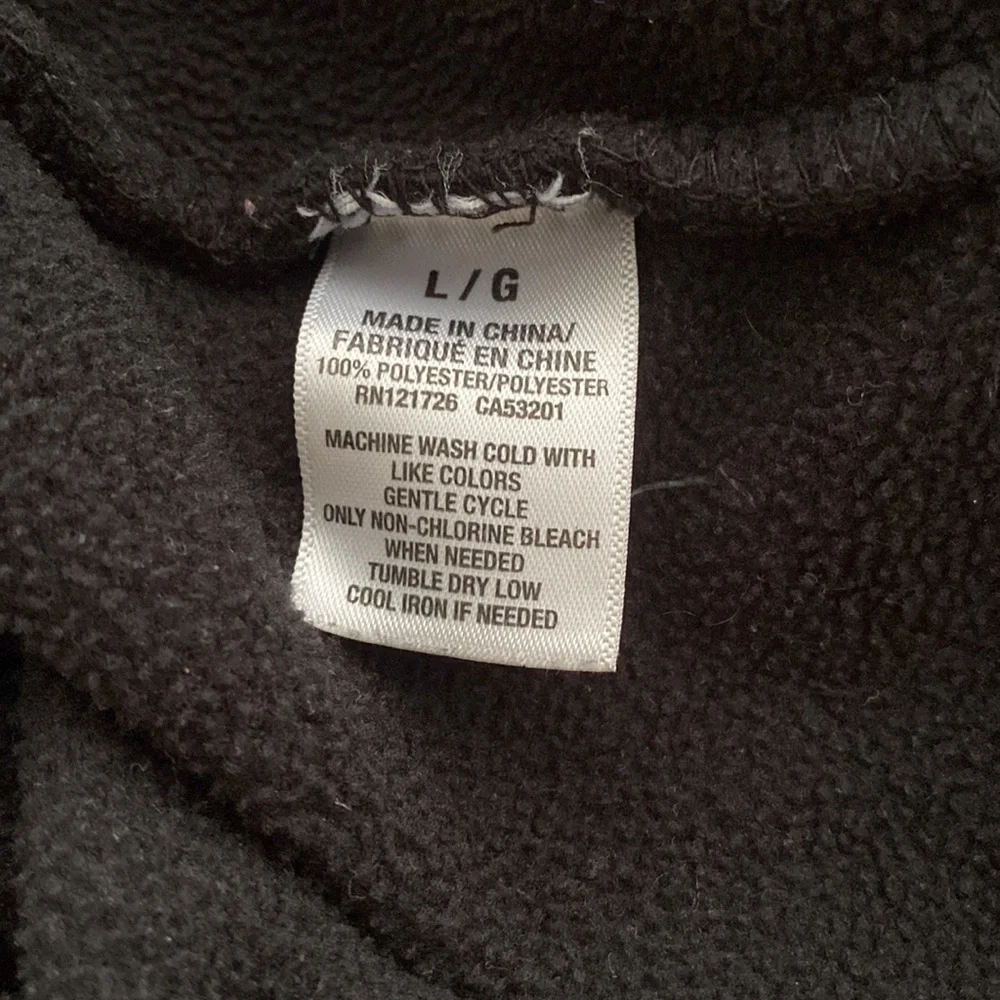 Aeropostale jacket full zip front long sleeve zippered side pockets size large